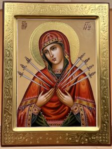 Богородица «Семистрельная» Образец 15 Артем